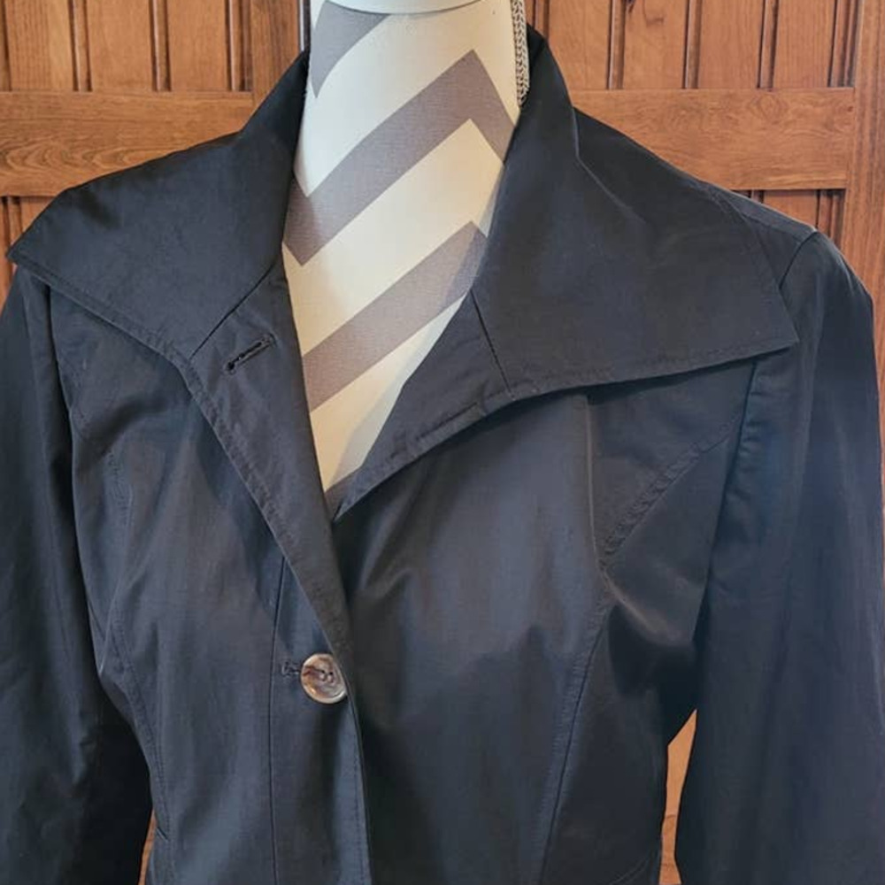 Cole Haan Ladies Trench Coat Small - Picture 2 of 7